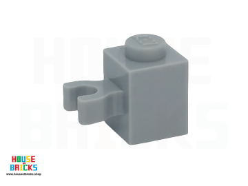LEGO® 4533772 - 60475 - Steen, Aangepast 1 x 1 met Verticale Houder (open 'U' clip) en Massieve Nop