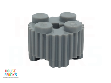 LEGO® 4650645 - 92947 - Steen, Rond 2 x 2 met Lamellen en Asgat
