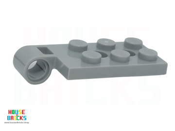 LEGO® 6256117 - 43045 - Scharnierplaat 2 x 4 met Pin en 2 Gaten - Bovenkant