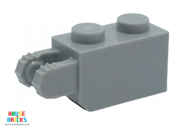 LEGO® 6267142 - 54671 - Scharniersteen 1 x 2 Vergrendeling met Dubbele Vinger aan het Uiteinde Verticaal (7 Tanden)