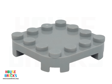 LEGO® 6294703 - 66792 - Plaat 4 x 4 x 2/3 met Afgeronde Hoeken en Verminderde Noppen