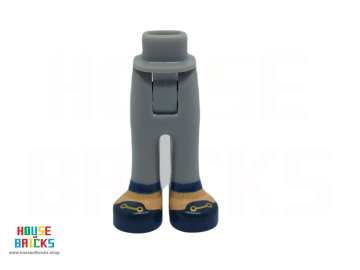LEGO® 6429229 - 35642 - Minipop, Benen, Broek met zakken en Blauwe schoentjes