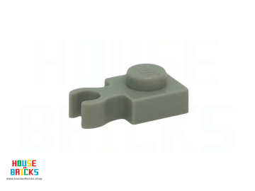 LEGO® 408502 - 4085a - Plaat, Aangepast 1 x 1 met Verticale Houder (dunne open O clip)