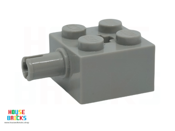 LEGO® 623202 - 6232 - Steen, Aangepast 2 x 2 met Pin en Asgat