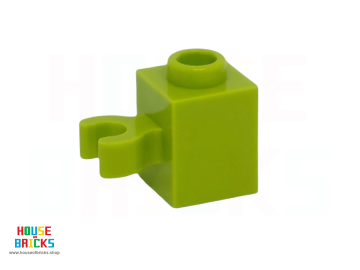 LEGO® 6146963 - 65460 - Steen, Aangepast 1 x 1 met Verticale Houder (open 'O' clip) - Open Nop