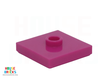 LEGO® 6250075 - 23893 - Plaat, Aangepast 2 x 2 met Groef en 1 Nop in Midden