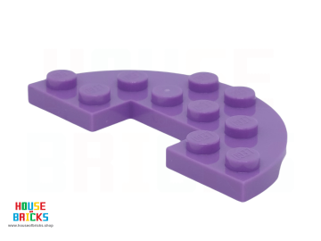 LEGO® 6470187 - 18646 - Plaat 3 x 6 Half Rond met 1 x 2 Uitsparing