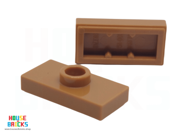 LEGO® 6292154 - 15573 - Plaat, Aangepast 1 x 2 met 1 Nop met Groef en Nophouder aan Binnenkant