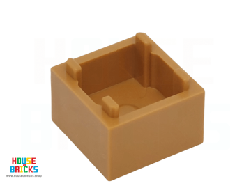 LEGO® 6435640 - 2821 - Container, Doos 2 x 2 x 1 - Bovenopening met (Verhoogde Binnenbodem)