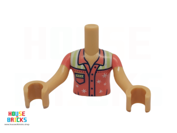 LEGO® 6441582 - 73141 - Minipop, Torso, Liann met koraalkleurig shirt