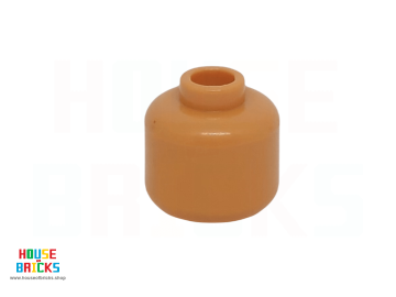 LEGO® 6454715 - 3274 - Minifiguur, Hoofd (Zonder Opdruk) - Verzonken Nop