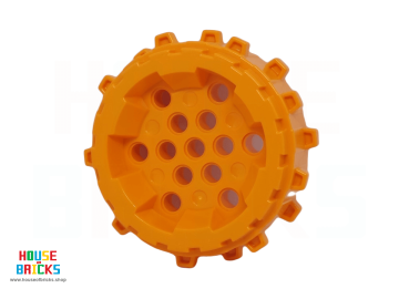 LEGO® 6062139 - 64711 - Wiel Hard Plastic met Kleine Noppen