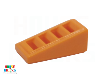 LEGO® 6167615 - 61409 - Dakpan 18° 2 x 1 x 2/3 met 4 Sleuven