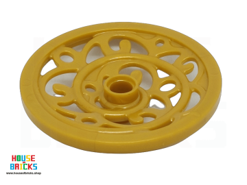 LEGO® 6330617 - 15744 - Versierd Wagenwiel Groot (43mm)
