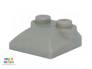 LEGO® 4493864 - 47457 - Steen, Aangepast 2 x 2 x 2/3 Twee Noppen, Gebogen Dakpan