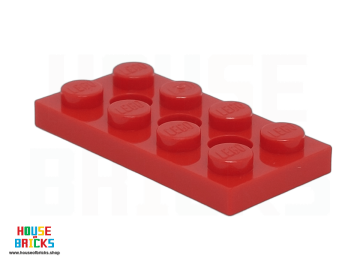 LEGO® 370921 - 3709 - Technic, Plaat 2 x 4 met 3 Gaten
