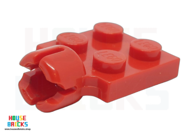 LEGO® 373021 - 3730 - Plaat, Aangepast 2 x 2 met Trekhaakhouder, en 4 sleuven