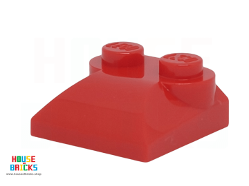 LEGO® 4220515 - 47457 - Steen, Aangepast 2 x 2 x 2/3 Twee Noppen, Gebogen Dakpan
