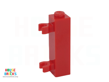 LEGO® 4563682 - 60583 - Steen, Aangepast 1 x 1 x 3 met 2 Clips Verticaal (Massieve Nop)