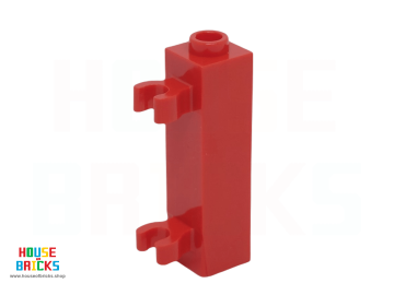 LEGO® 6320327 - 42944 - Steen, Aangepast 1 x 1 x 3 met 2 Clips Verticaal (Holle Nop)