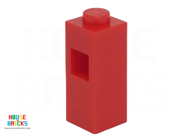LEGO® 6055611 - 15444 - Steen, Aangepast 1 x 1 x 2 met Vierkant Gat
