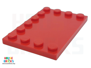 LEGO® 4624534 - 6180 - Tegel, Aangepast 4 x 6 met Noppen aan Drie Kanten