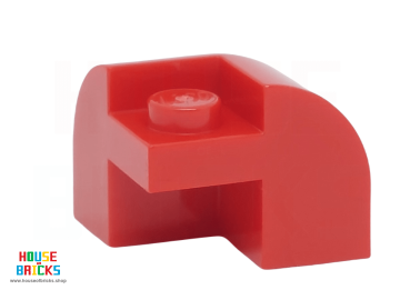 LEGO® 6384341 - 67810 - Steen, Aangepast 2 x 2 x 1 1/3 met Gebogen Bovenzijde
