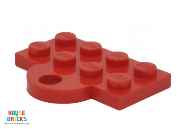 LEGO® 737 - Plaat 2 x 4 met Pin Gat