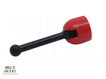 LEGO® 74335 - 73587 - Hendel Klein voetstuk met zwarte hendel