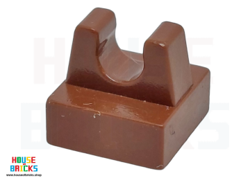 LEGO® 6019391 - 2555 - Tegel, Aangepast 1 x 1 met Clip (rechte top)