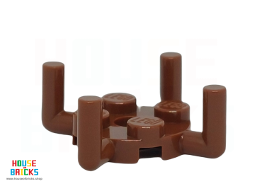 LEGO® 6313506 - 65738 - Plaat, Rond 2 x 2 met Pin gat en 4 Armen Omhoog