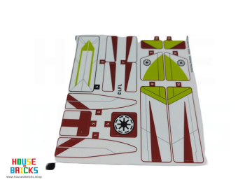 LEGO® Sticker voor Star Wars Set 75333 (uit 2022)
