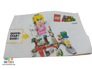 LEGO® Super Mario™ - Snelstartgids 71403 (uit 2022) Avonturen met Peach Startset