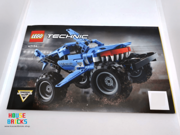 LEGO® Technic - Instructie Boekje 42134 (uit 2022) Technic, Monster Jam™ Megalodon™ (1 boekje)