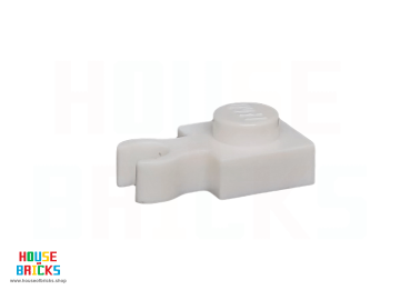 LEGO® 408501 - 4085a - Plaat, Aangepast 1 x 1 met Verticale Houder (dunne open O clip)