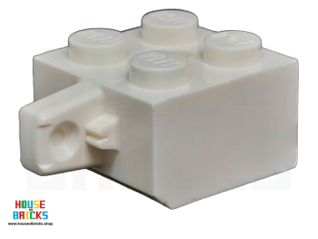 LEGO® 4171861 - 30389c - Scharniersteen 2 x 2 met 1 Uitsteeksel Verticaal ('X' Asgat)