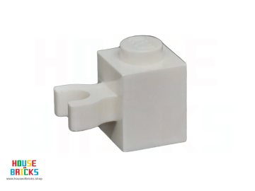 LEGO® 4533763 - 60475 - Steen, Aangepast 1 x 1 met Verticale Houder (open 'U' Clip) en Massieve Nop