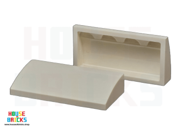 LEGO® 4516192 - 61068 - Dakpan gebogen 2 x 4 x 2/3 (zonder bodembuizen)