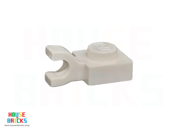 LEGO® 601901 - 6019 - Plaat 1 x 1 met Clip Horizontaal (open U clip)