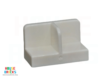 LEGO® 6093479 - 18971 - Paneel 1 x 2 x 1 met Afgeronde Hoeken en Afscheiding in het Midden