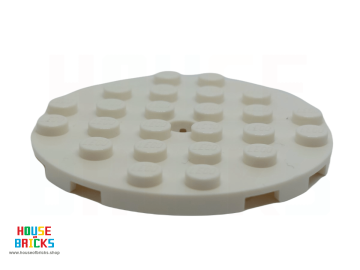 LEGO® 6109817 - 11213 - Plaat, Rond 6 x 6 met Gat