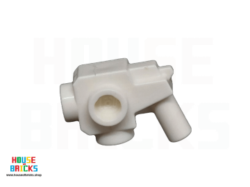 LEGO® 6253694 - 44709 - Minifiguur, Wapen Geweer, Blaster met Noppen aan de Zijkanten, Onderkant en Voorkant