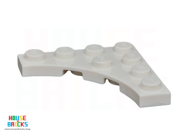 LEGO® 6254335 - 35044 - Plaat, Aangepast 4 x 4 met Gebogen Uitsparing