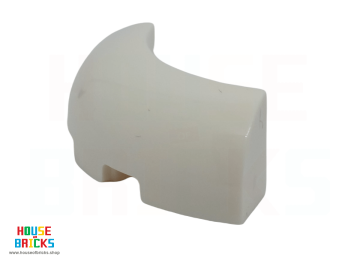 LEGO® 6294351 - 65617 - Steen, Ronde Hoek 3 x 3 x 1 zonder Noppen