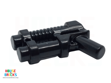 LEGO® 4659662 - 95199 - Minifiguur, Vuurwapen, Pistool met Dubbele Loop (10 ribbels)