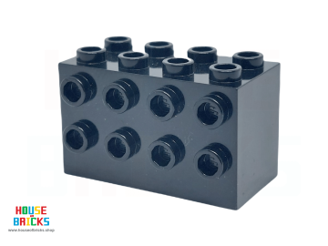 LEGO® 4494850 - 2434 - Steen, Aangepast 2 x 4 x 2 met Noppen aan Zijkanten