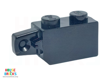 LEGO® 6266306 - 51478 - Scharniersteen 1 x 2 Vergrendeling met Enkele Vinger aan het Uiteinde Verticaal