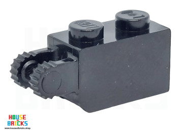 LEGO® 4144502 - 30365 - Scharniersteen 1 x 2 Vergrendeling met Dubbele Vinger aan het Uiteinde Verticaal (9 Tanden)
