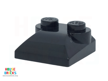 LEGO® 6394979 - 47457 - Steen, Aangepast 2 x 2 x 2/3 Twee Noppen, Gebogen Dakpan