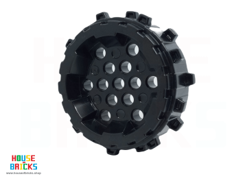 LEGO® 4538781 - 64711 - Wiel Hard Plastic met Kleine Noppen
